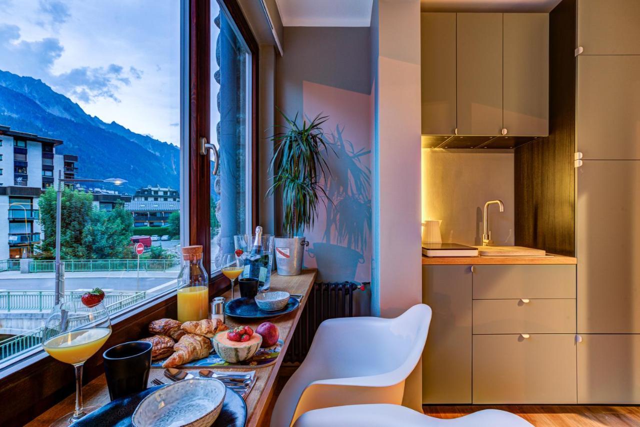 Chamonix City Center Luxury Studio Apartment Luaran gambar